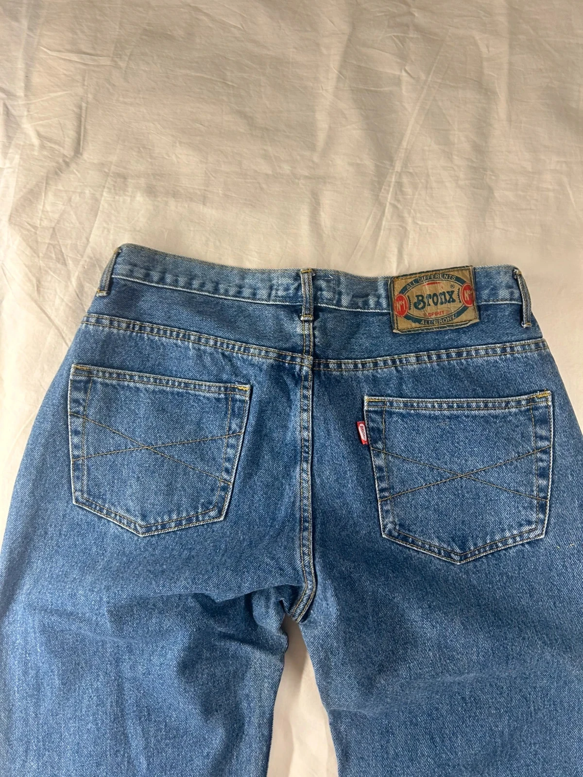 Jean reto azul vintage Bronx jeans wear tamanho 46 – photo 15